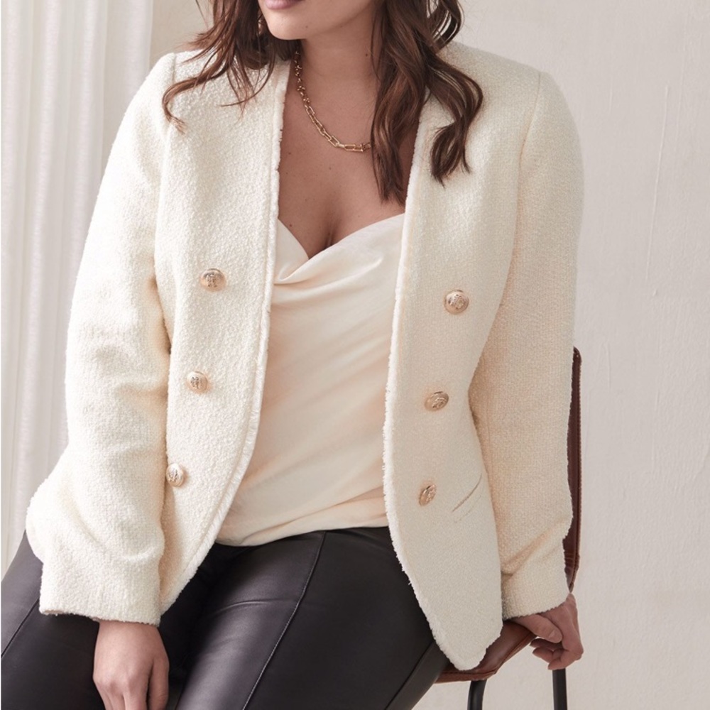 Addition Elle Tweed Jacket - Picture 2 of 14